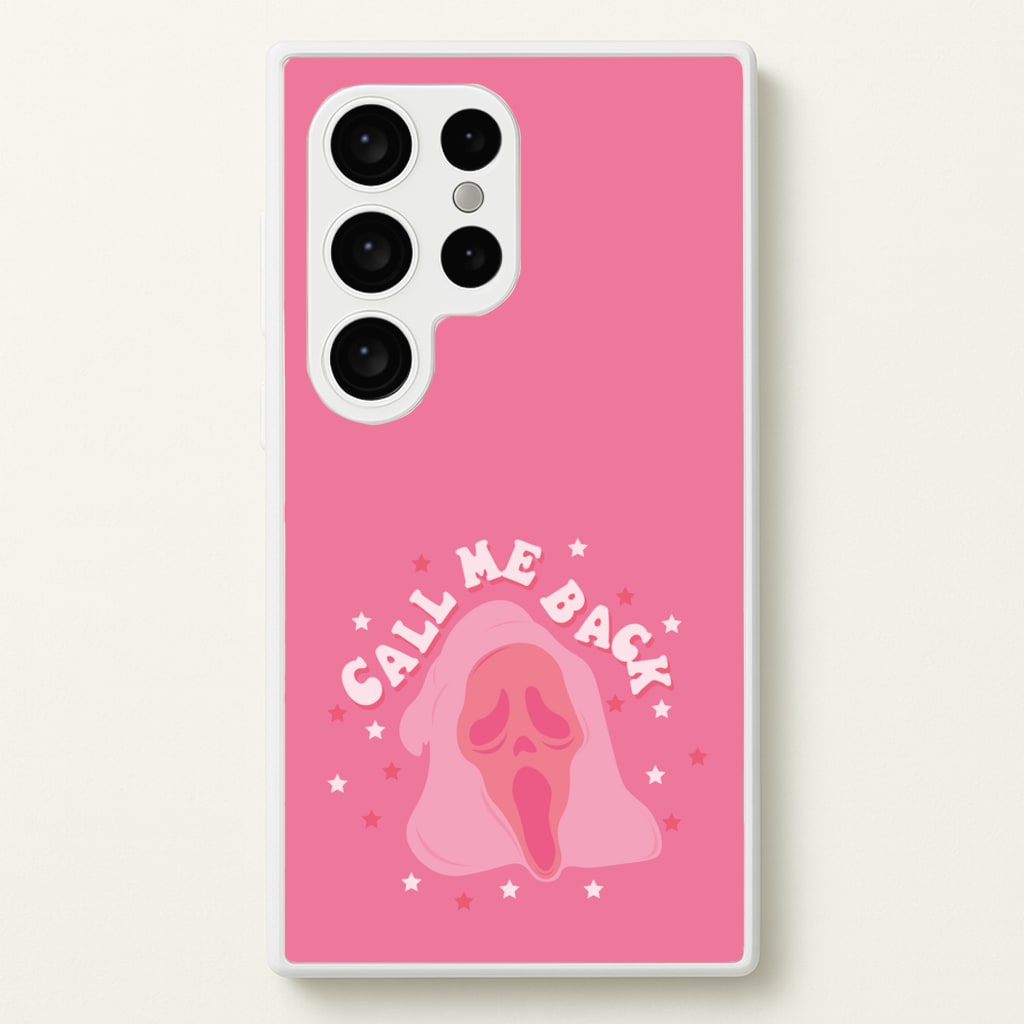 Call Me Back Ghostface - Scream  - Scream Phone Case for Galaxy S24 Ultra