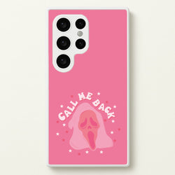 Call Me Back Ghostface - Scream  - Scream Phone Case for Galaxy S24 Ultra
