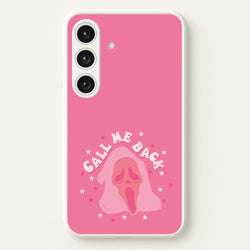 Call Me Back Ghostface - Scream  - Scream Phone Case for Galaxy S25