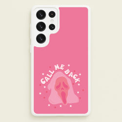 Call Me Back Ghostface - Scream  - Scream Phone Case for Galaxy S22 Ultra