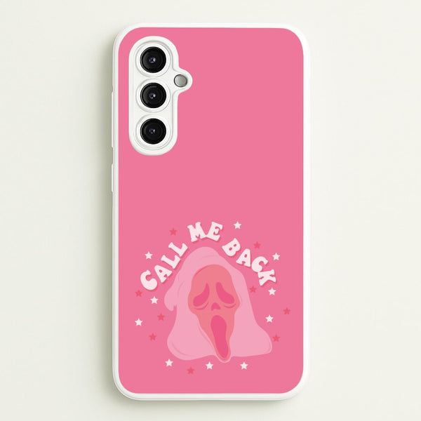 Call Me Back Ghostface - Scream  - Scream Phone Case for Galaxy A14