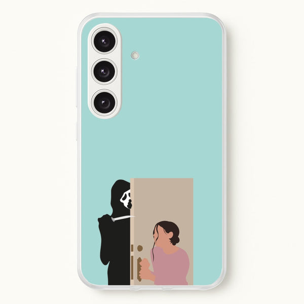 Tara And Ghostface - Scream  - Scream Phone Case for Galaxy S24