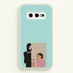 Tara And Ghostface - Scream  - Scream Phone Case for Galaxy S10e