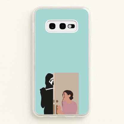 Tara And Ghostface - Scream  - Scream Phone Case for Galaxy S10e