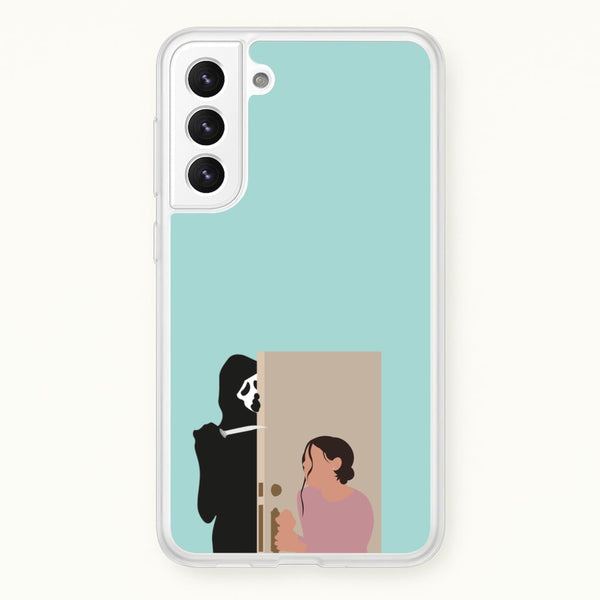 Tara And Ghostface - Scream  - Scream Phone Case for Galaxy S21 Plus