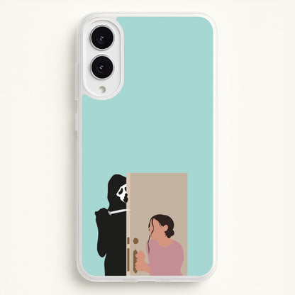 Tara And Ghostface - Scream  - Scream Phone Case for Galaxy S25 Edge