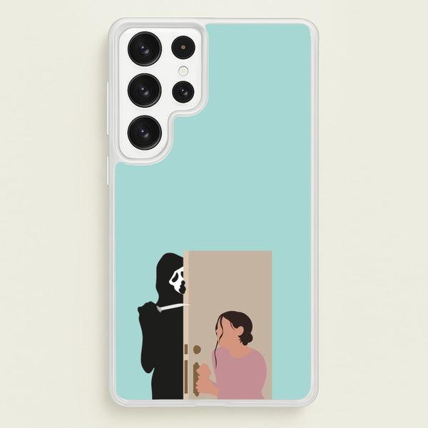 Tara And Ghostface - Scream  - Scream Phone Case for Galaxy S23 Ultra
