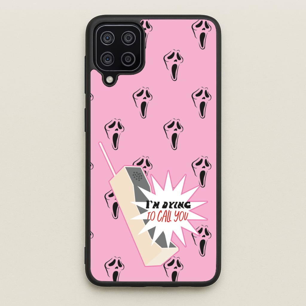 I'm Dying To Call You - Scream  - Scream Phone Case for Galaxy A12