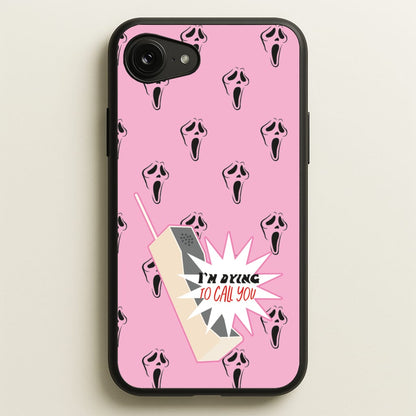I'm Dying To Call You - Scream  - Scream Phone Case for iPhone 16e