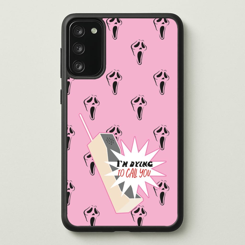 I'm Dying To Call You - Scream  - Scream Phone Case for Galaxy S20FE