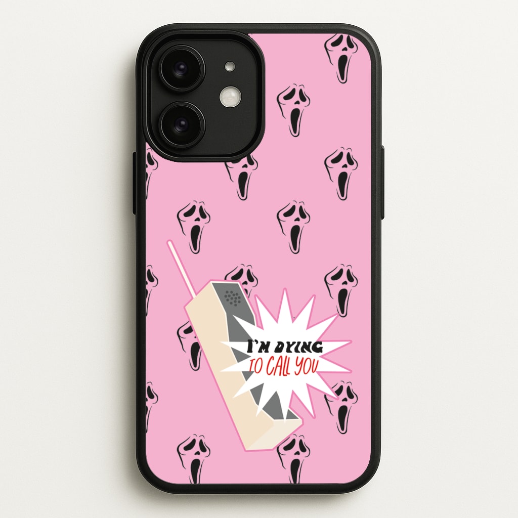 I'm Dying To Call You - Scream  - Scream Phone Case for iPhone 11