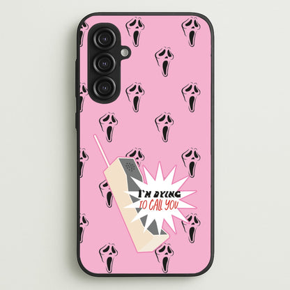 I'm Dying To Call You - Scream  - Scream Phone Case for Galaxy S23FE