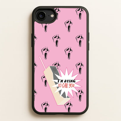I'm Dying To Call You - Scream  - Scream Phone Case for iPhone 6 / 7 / 8 / SE