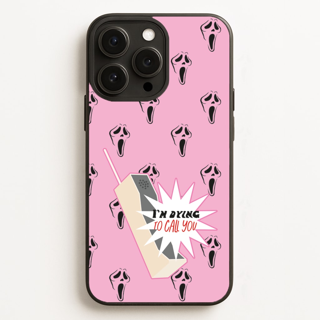 I'm Dying To Call You - Scream  - Scream Phone Case for iPhone 12 Pro Max