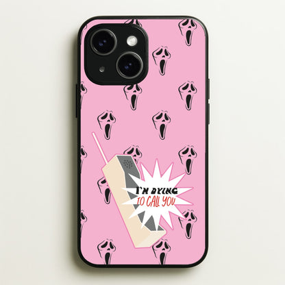 I'm Dying To Call You - Scream  - Scream Phone Case for iPhone 14