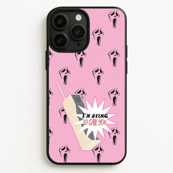 I'm Dying To Call You - Scream  - Scream Phone Case for iPhone 11 Pro