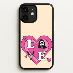 Love Ghost  - Scream Phone Case for iPhone 11