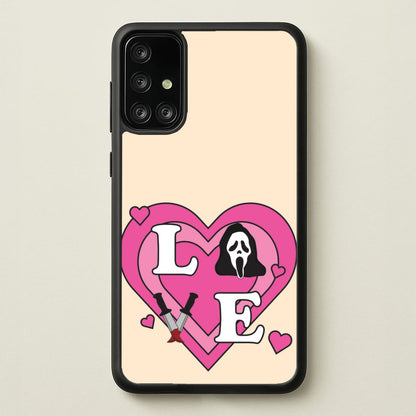 Love Ghost  - Scream Phone Case for Galaxy A71