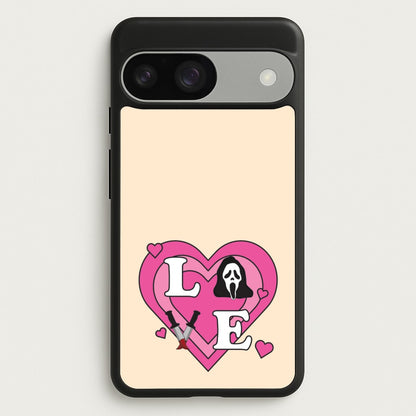 Love Ghost  - Scream Phone Case for Google Pixel 9 / 9 Pro