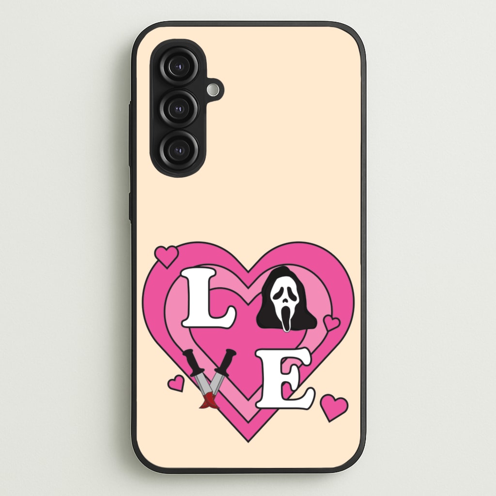 Love Ghost  - Scream Phone Case for Galaxy S23FE