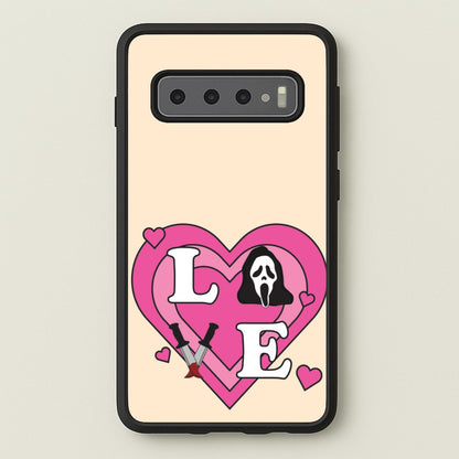Love Ghost  - Scream Phone Case for Galaxy S10 Plus