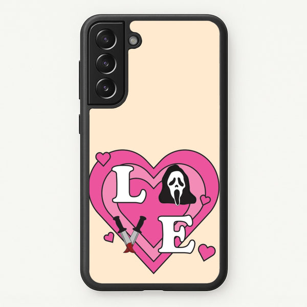 Love Ghost  - Scream Phone Case for Galaxy S22