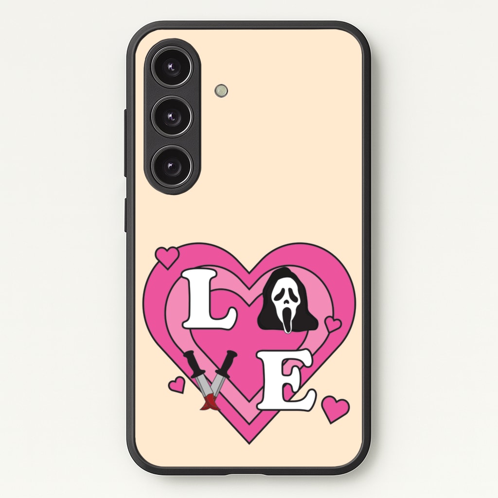 Love Ghost  - Scream Phone Case for Galaxy S24