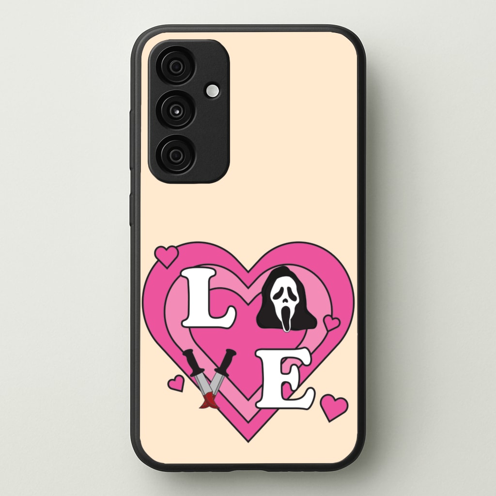 Love Ghost  - Scream Phone Case for Galaxy A55