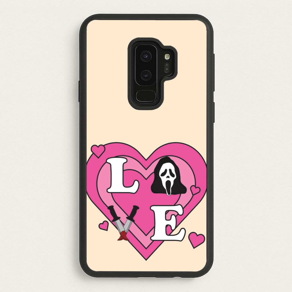 Love Ghost  - Scream Phone Case for Galaxy S9 Plus