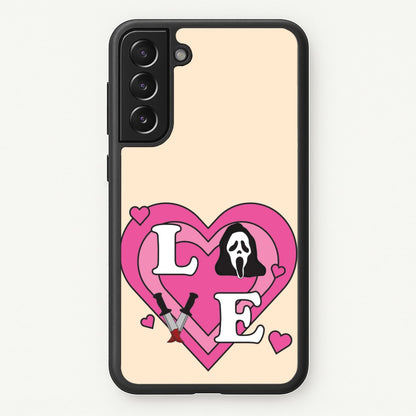 Love Ghost  - Scream Phone Case for Galaxy S21FE