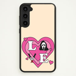 Love Ghost  - Scream Phone Case for Galaxy S23 Plus