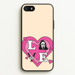 Love Ghost  - Scream Phone Case for iPhone 5 / 5s / SE 2016