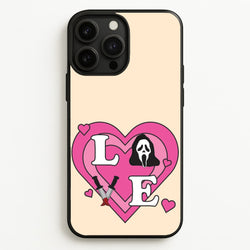 Love Ghost  - Scream Phone Case for iPhone 13 Pro Max