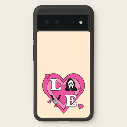 Love Ghost  - Scream Phone Case for Google Pixel 6