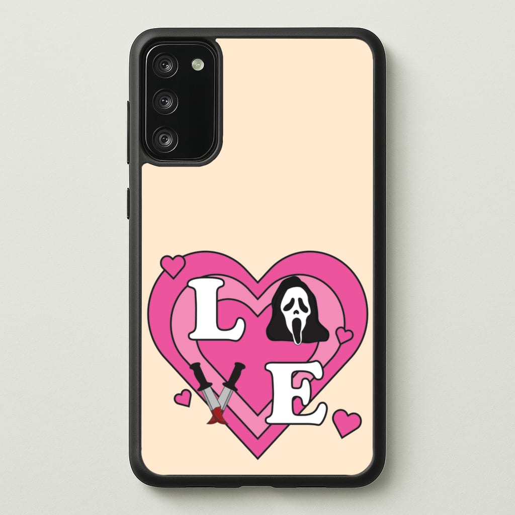 Love Ghost  - Scream Phone Case for Galaxy S20FE