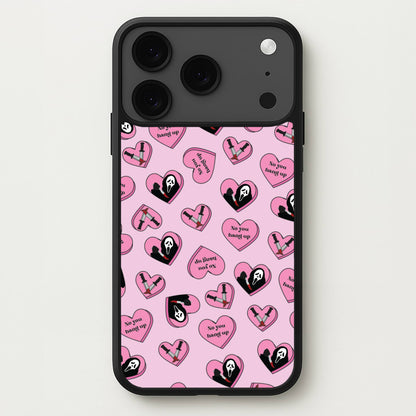 No You Hang Up Love Hearts Phone Case for iPhone 17 Pro Max