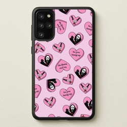 No You Hang Up Love Hearts  - Scream Phone Case for Galaxy S20 Plus