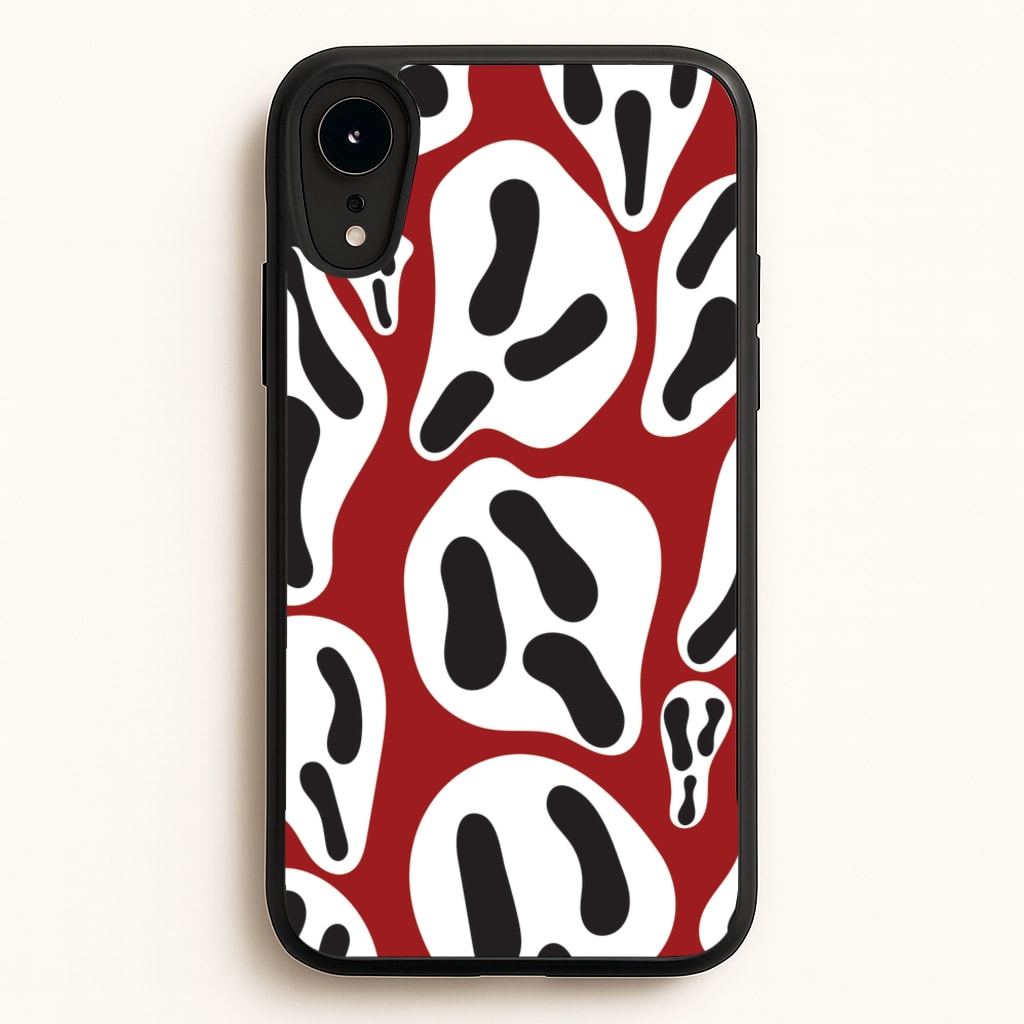 Ghost Face  - Scream Phone Case for iPhone XR