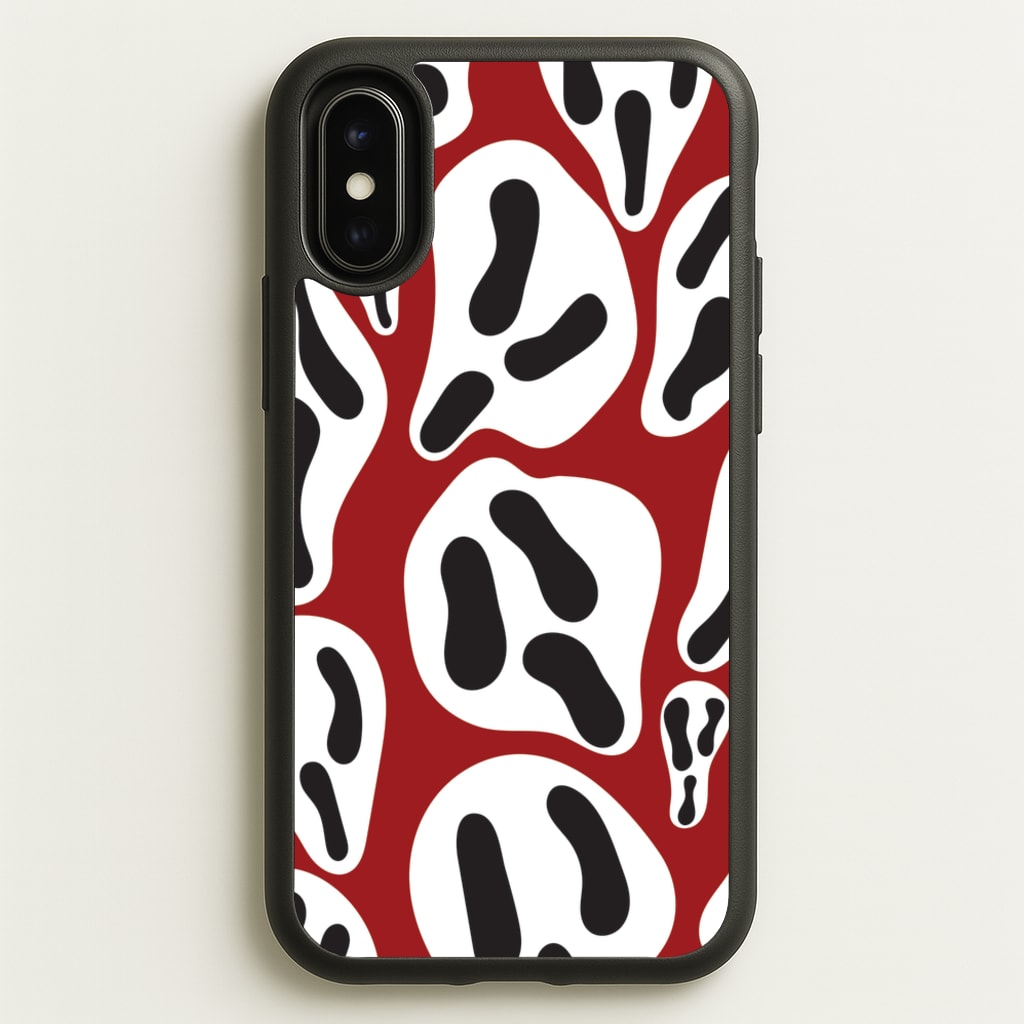 Ghost Face  - Scream Phone Case for iPhone X / XS