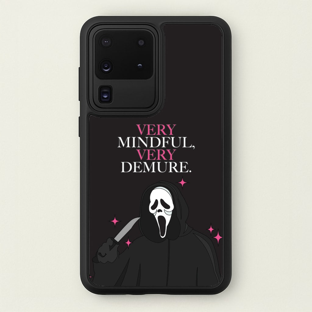 Very Mindful, Very Demure  - Scream Phone Case for Galaxy S20 Ultra