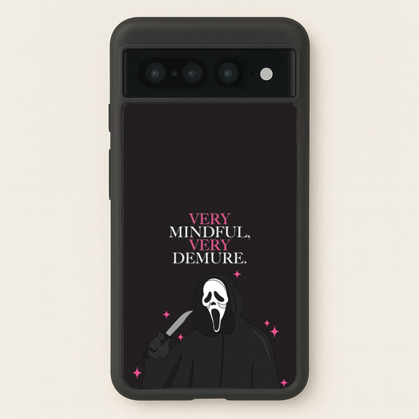 Very Mindful, Very Demure  - Scream Phone Case for Google Pixel 7 Pro
