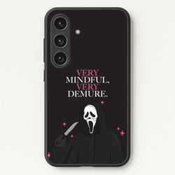 Very Mindful, Very Demure  - Scream Phone Case for Galaxy S25
