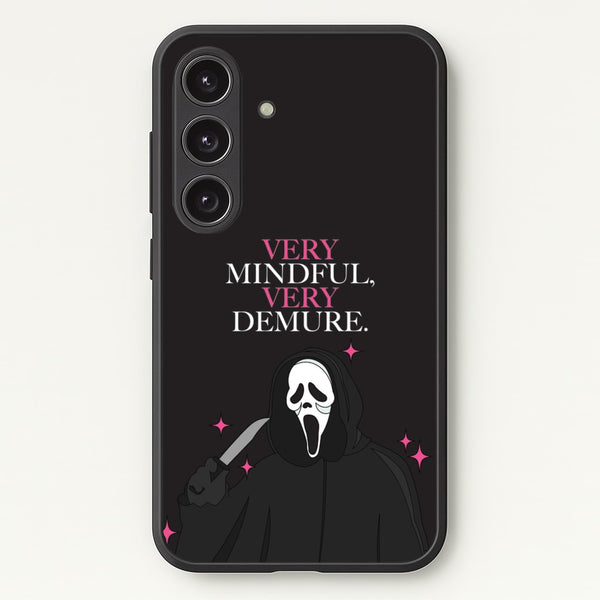 Very Mindful, Very Demure  - Scream Phone Case for Galaxy S25