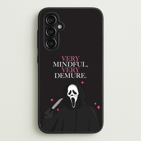 Very Mindful, Very Demure  - Scream Phone Case for Galaxy A14