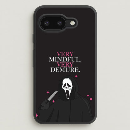 Very Mindful, Very Demure  - Scream Phone Case for Google Pixel 9a