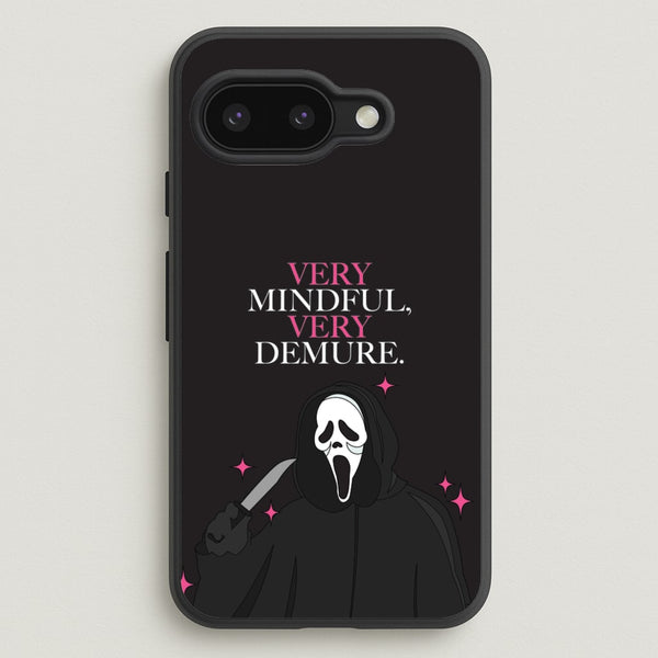 Very Mindful, Very Demure  - Scream Phone Case for Google Pixel 9a