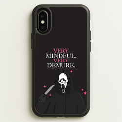 Very Mindful, Very Demure  - Scream Phone Case for iPhone X / XS