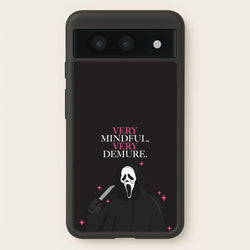 Very Mindful, Very Demure  - Scream Phone Case for Google Pixel 8a