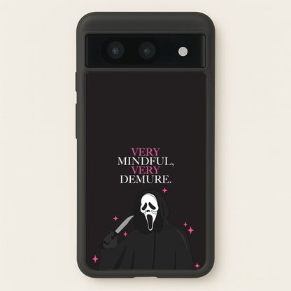 Very Mindful, Very Demure  - Scream Phone Case for Google Pixel 8a