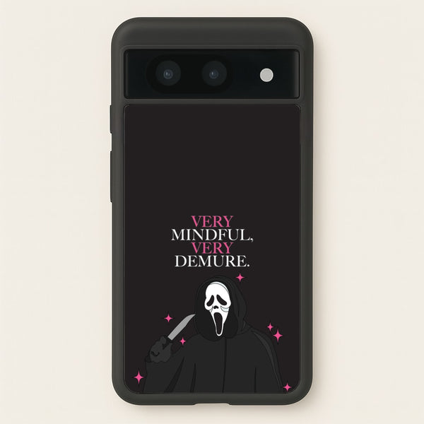 Very Mindful, Very Demure  - Scream Phone Case for Google Pixel 8a